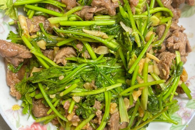 Beef with Cilantro