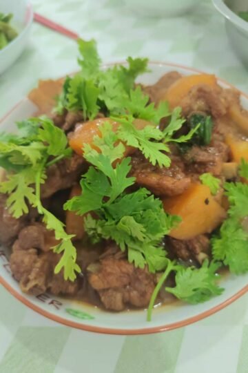 Braised Spare Ribs with Potatoes
