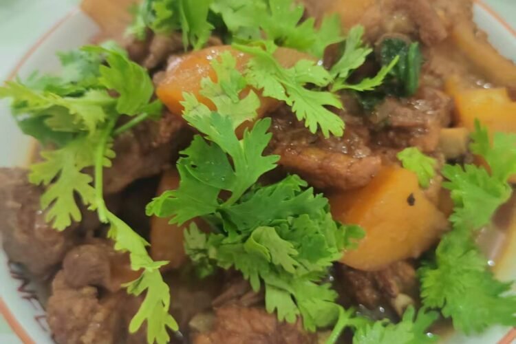 Braised Spare Ribs with Potatoes